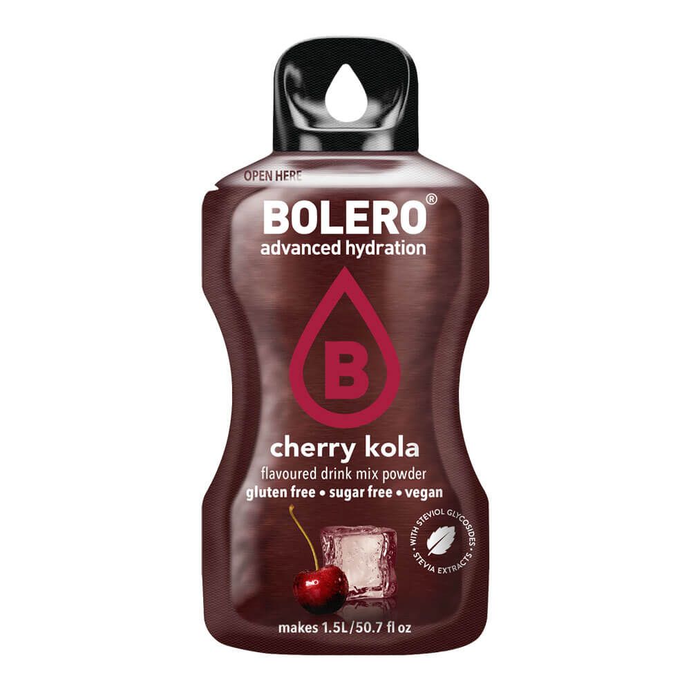 Bolero con Stevia en 9g de la marca Bolero complemento alimenticio de edulcorantes y saborizantes