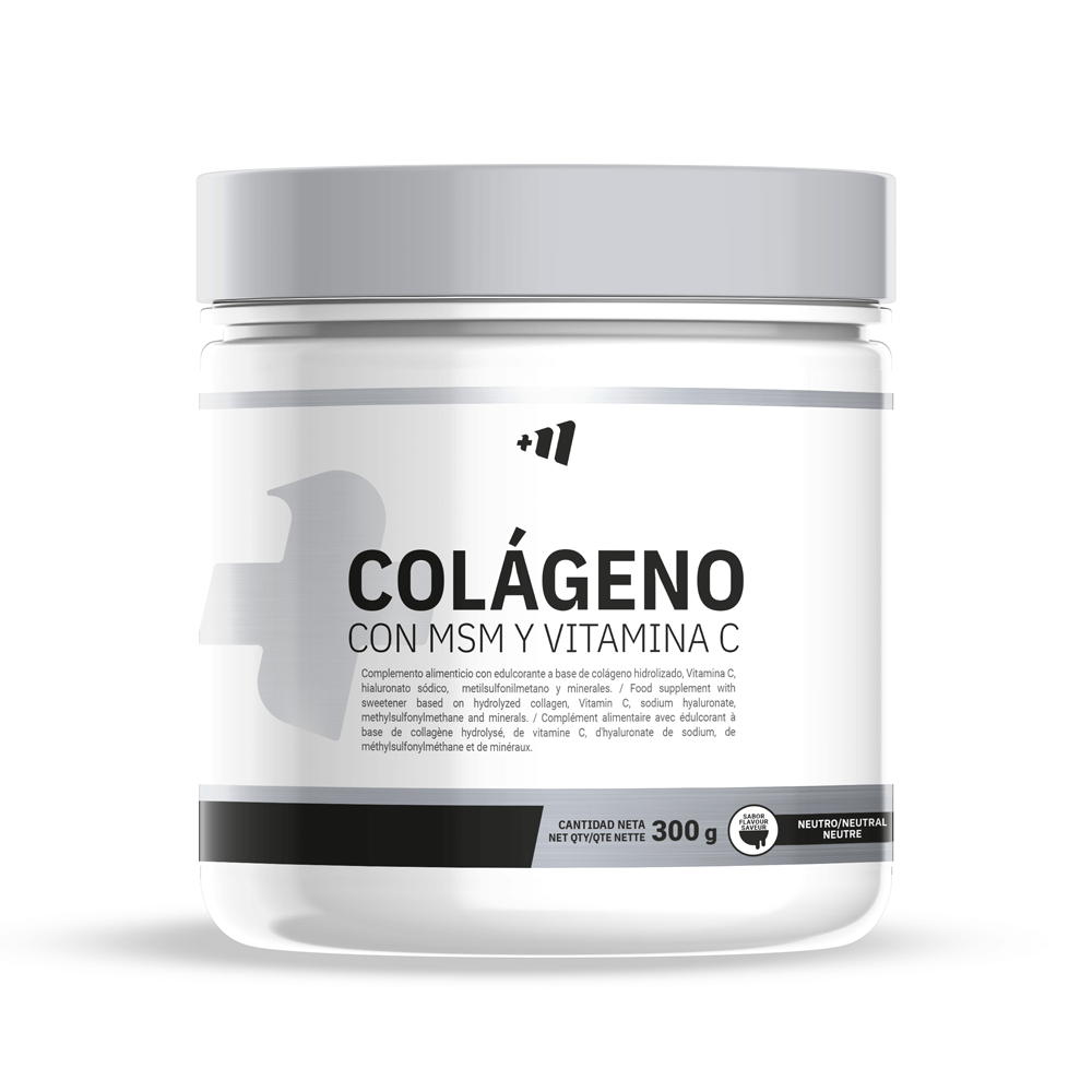 Colágeno con Magnesio y MSM de 300g hecho por Masmusculo Supplements