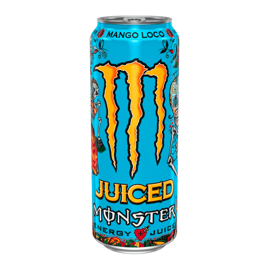 Monster Energy Juiced Mango Loco da marca Monster Energy em Pré / Intra / Pós