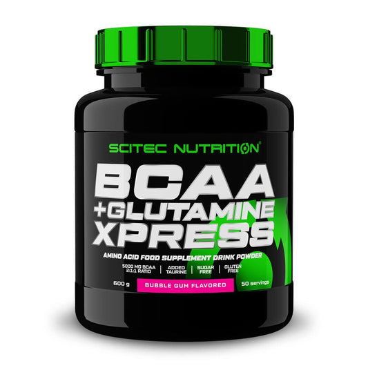 BCAA + Glutamina Xpress da marca Scitec Nutrition em Aminoácidos