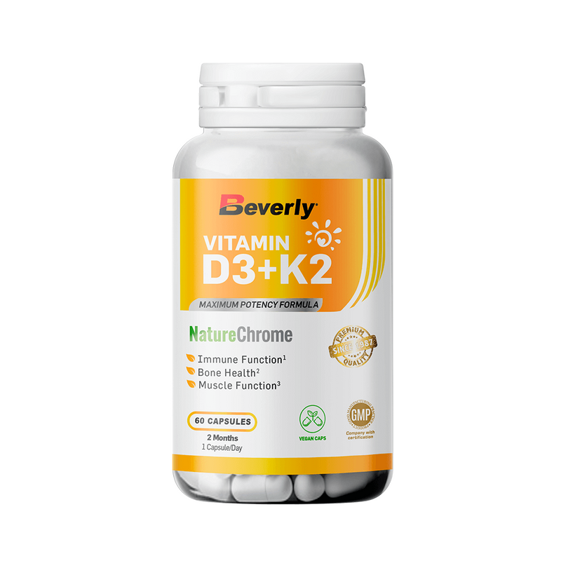 Vitamina D3 + K2 - Beverly Nutrition 0