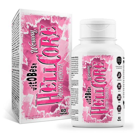 Hellcore para Mulher da marca VitoBest em L-Carnitina e cafeína