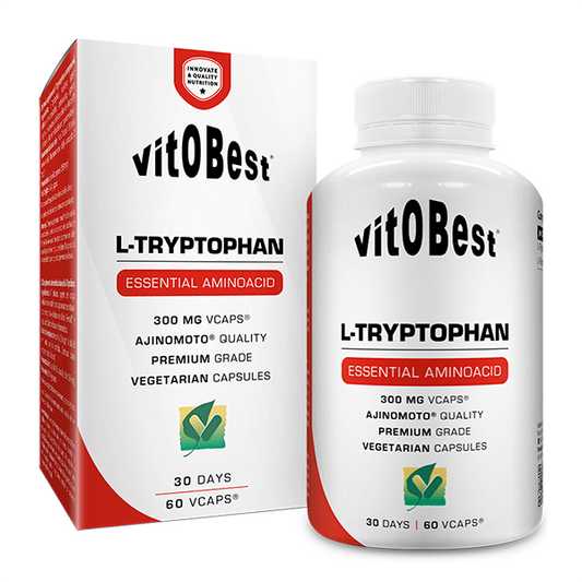 L-Triptófano 300mg da marca VitoBest em Aminoácidos