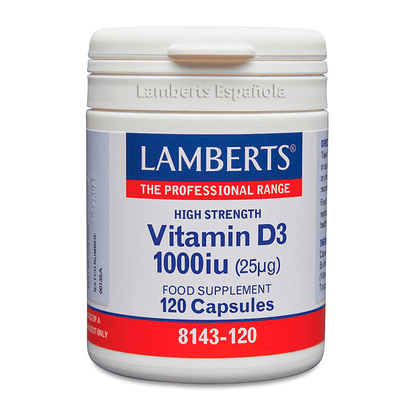 Vitamina D3 400IU 10µg - Lamberts 1