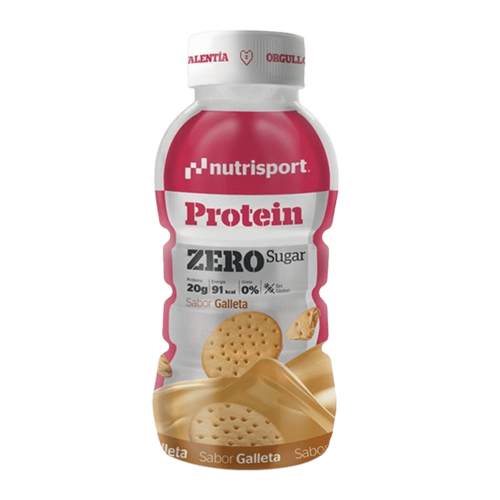 Protein Zero envase de 330ml hecho por Nutrisport complemento alimenticio de bebidas de proteína