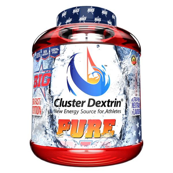 Cluster Dextrin Pure envase de 1kg de la marca BIG (Hidratos de Carbono)