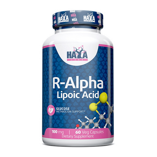 Ácido R-Alfa-Lipóico 100mg da marca Haya Labs em Haya Labs