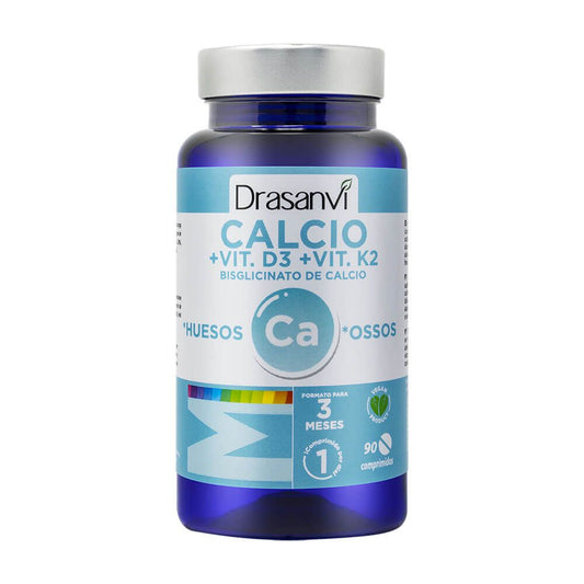 Mineral Calcio + Vitamina D3 + Vitamina K2 da marca Drasanvi em Drasanvi