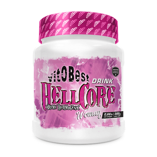 Bebida Hellcore para Mulher da marca VitoBest em L-Carnitina e cafeína