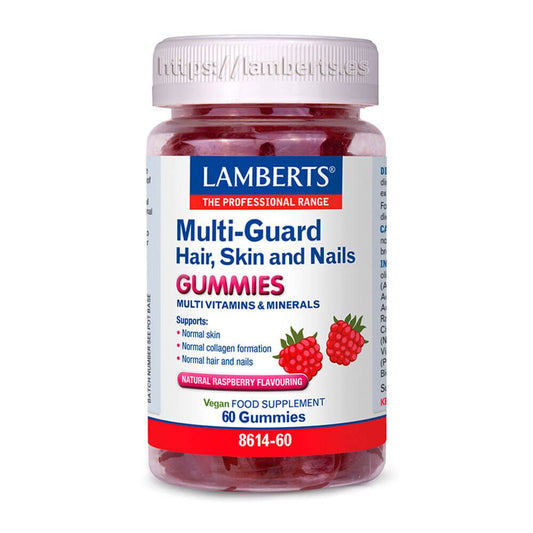 Gomas Multi-Guard para Cabelo, Pele e Unhas da marca Lamberts em Pele, cabelo e unhas