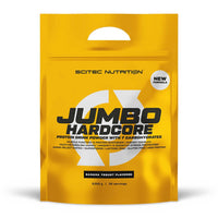 Jumbo Hardcore envase de 5355g de la categoría ganadores de peso con proteína hecho por Scitec Nutrition