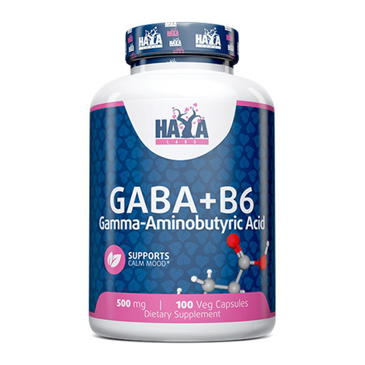 GABA + B6 500mg da marca Haya Labs em Anti-stress