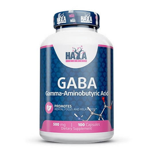 GABA 500 mg da marca Haya Labs em Anti-stress
