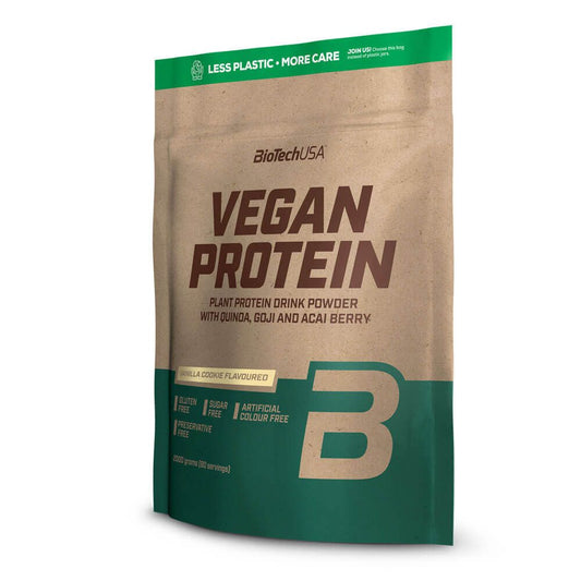 Proteína vegetal da marca Biotech USA em Proteína vegetal e vegan
