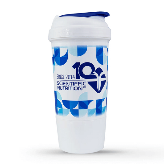 Copo Misturador de Aniversário da marca Scientiffic Nutrition em Shakers