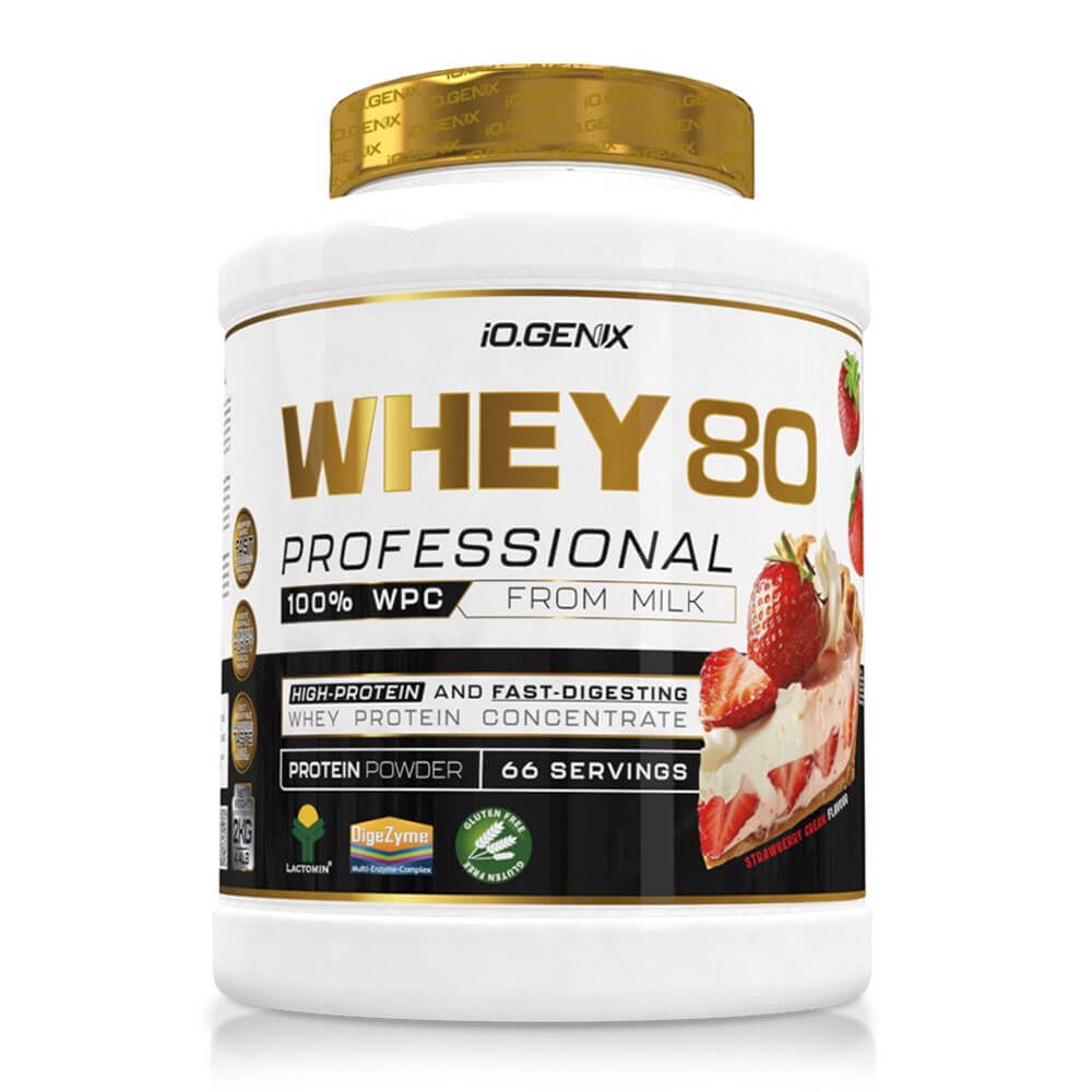 Whey 80 Profesional bote de 2kg de la categoría proteina de suero whey del fabricante IO.Genix