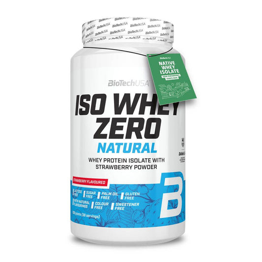 Iso Whey Zero Natural da marca Biotech USA em Sem glúten