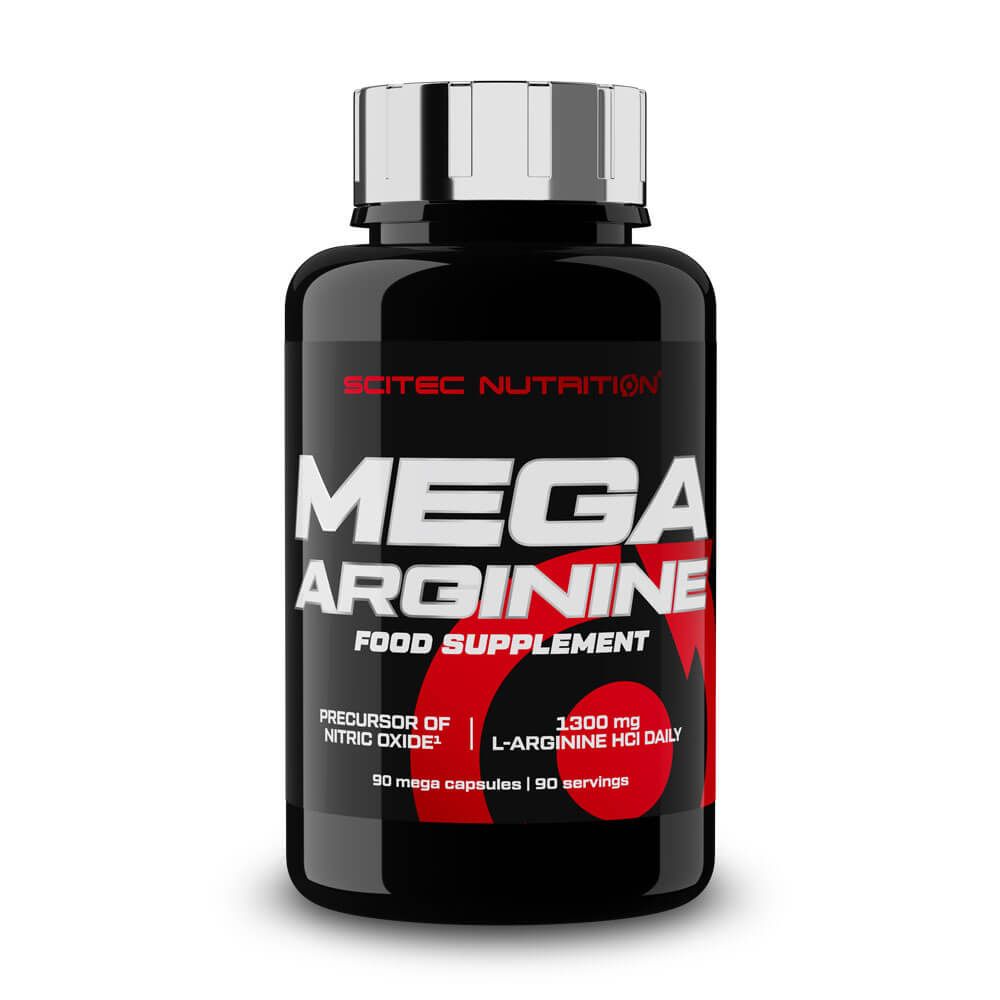 Mega Arginina en 90 cápsulas hecho por Scitec Nutrition