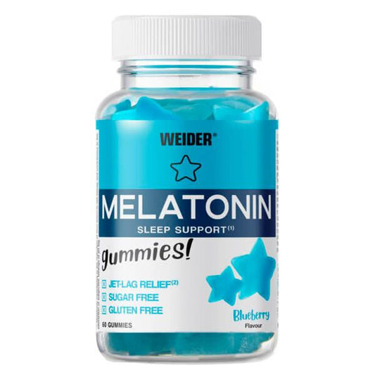 Gummies de melatonina da marca Weider em Weider