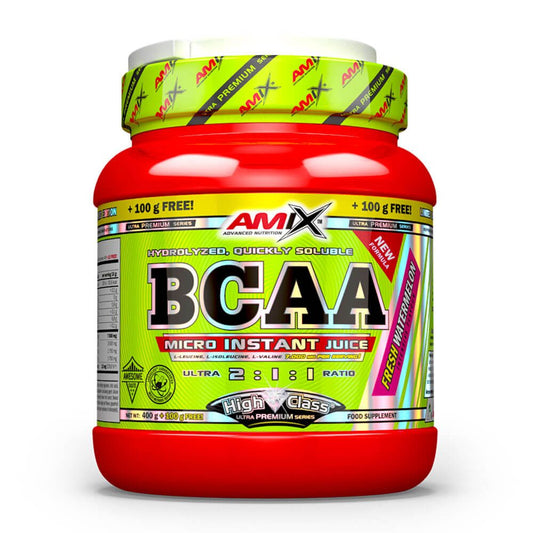 Sumo instantâneo BCAA Micro da marca Amix Nutrition em Amix Nutrition