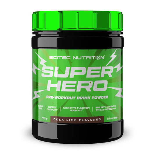 SuperHero da marca Scitec Nutrition em Pré-treino