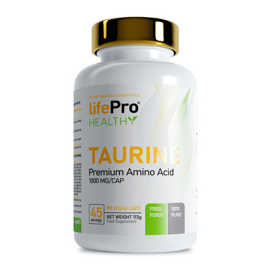 Taurina 1000mg da marca LifePRO em Aminoácidos