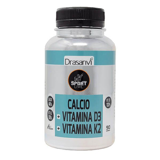 Cálcio com Vitamina D3 + Vitamina K2 da marca Drasanvi em Cuidados das articulações