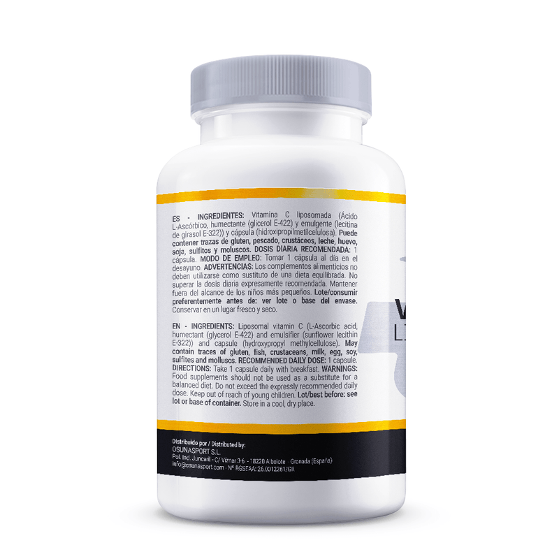 Vitamina C Lipossomada 800mg - Masmusculo Supplements 1