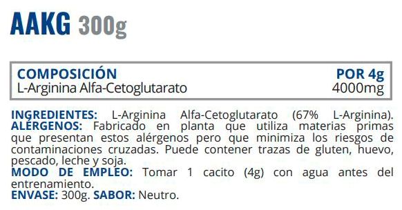 Información nutricional