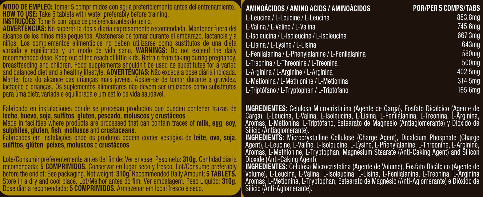 Información nutricional