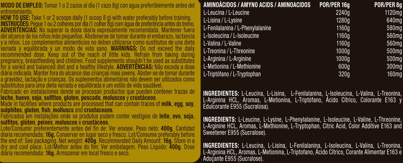 Información nutricional