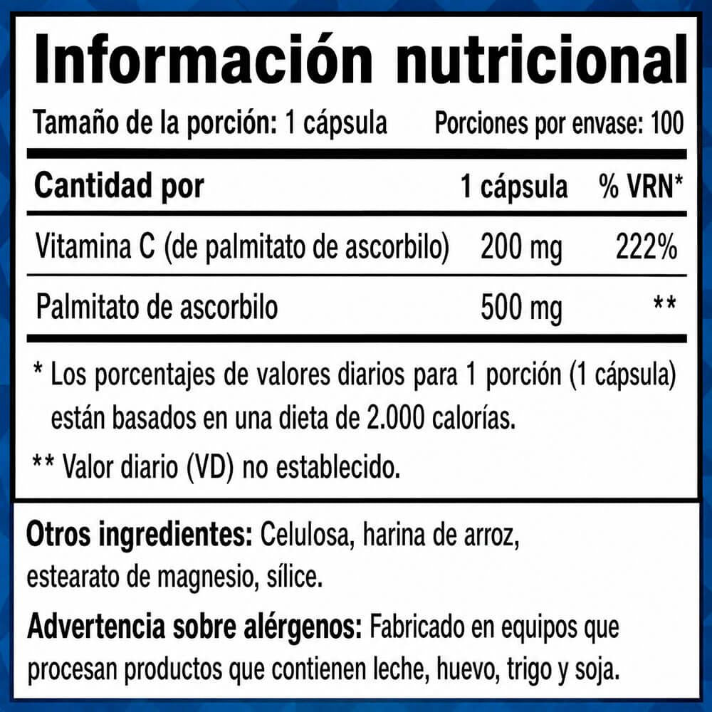 Información nutricional