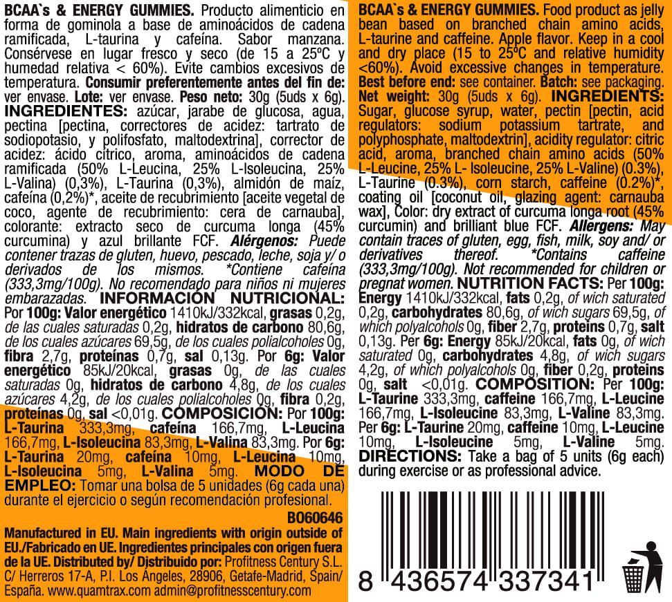 Información nutricional