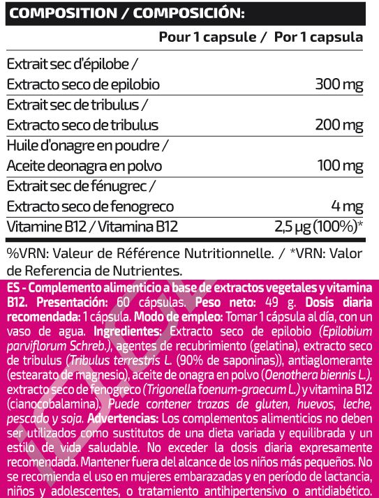 Información nutricional