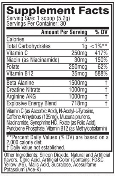 Información nutricional
