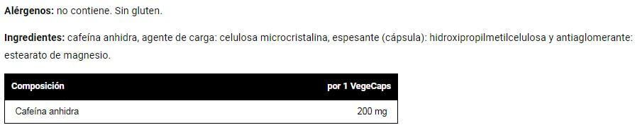 Información nutricional