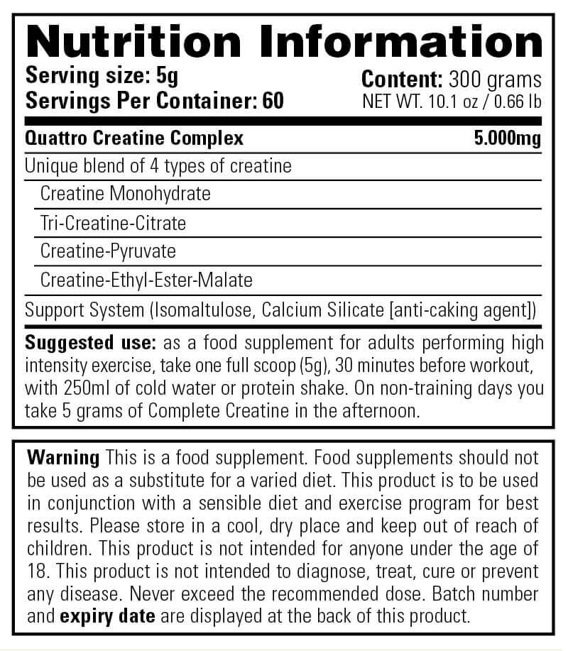 Información nutricional