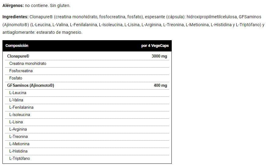 Información nutricional