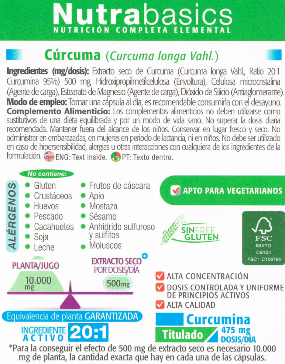 Información nutricional