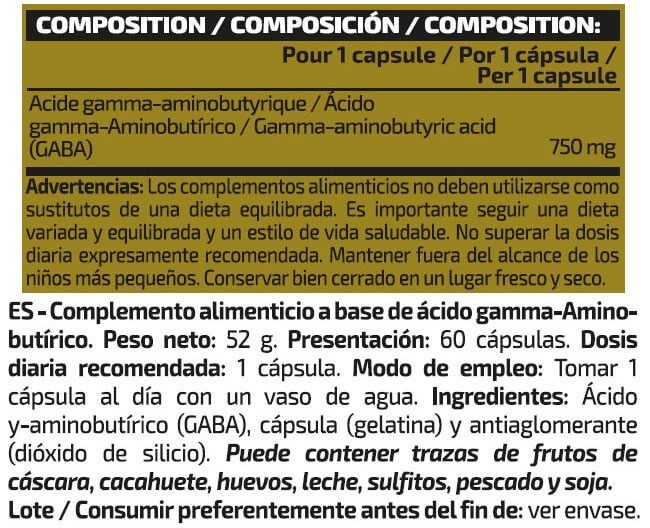 Información nutricional