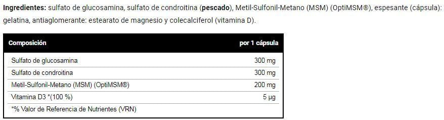Información nutricional