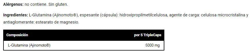 Información nutricional