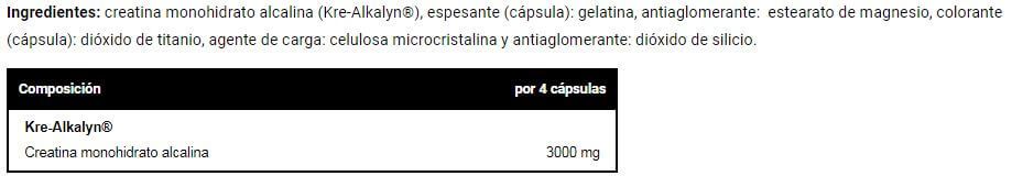 Información nutricional