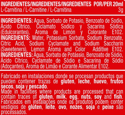 Información nutricional