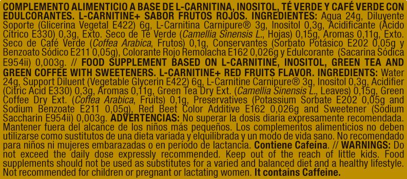 Información nutricional