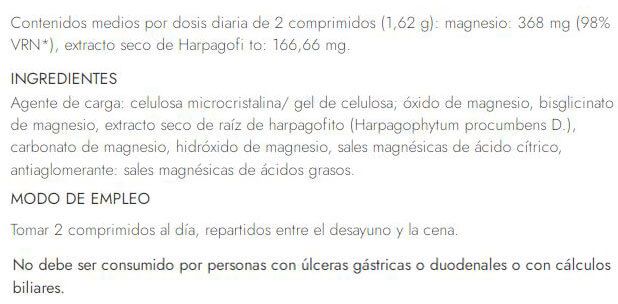 Información nutricional