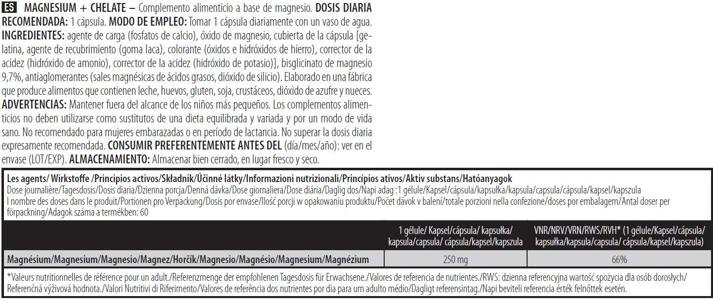 Información nutricional