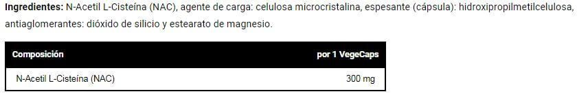 Información nutricional