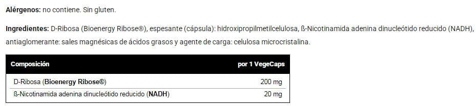 Información nutricional