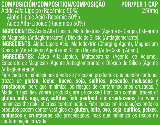 Información nutricional